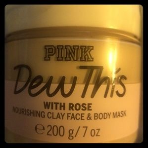  VS PINK  Dew This Clay face & body mask